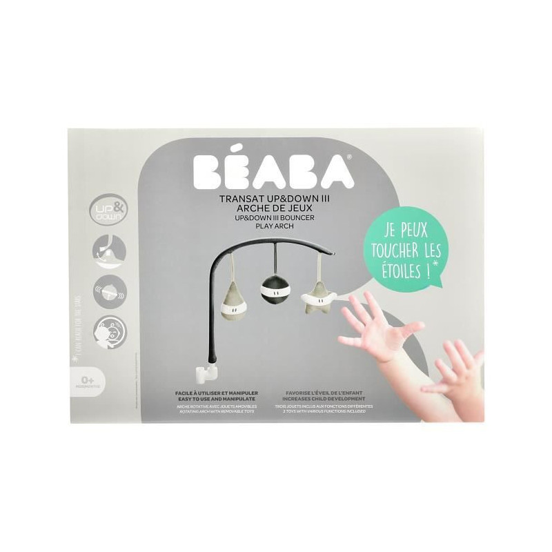 BEABA Arch of Games Transat Up & Down III - Gray