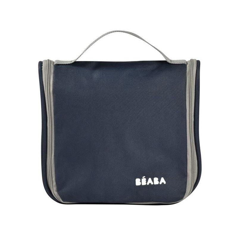 BEABA, Travel toiletry bag, 9 accessories, night blue