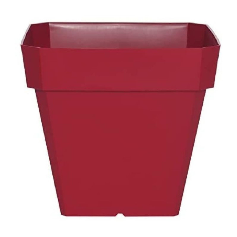 Riviera square flower flower pots plastic - 49 x 49 x h 50 cm - 65 l -