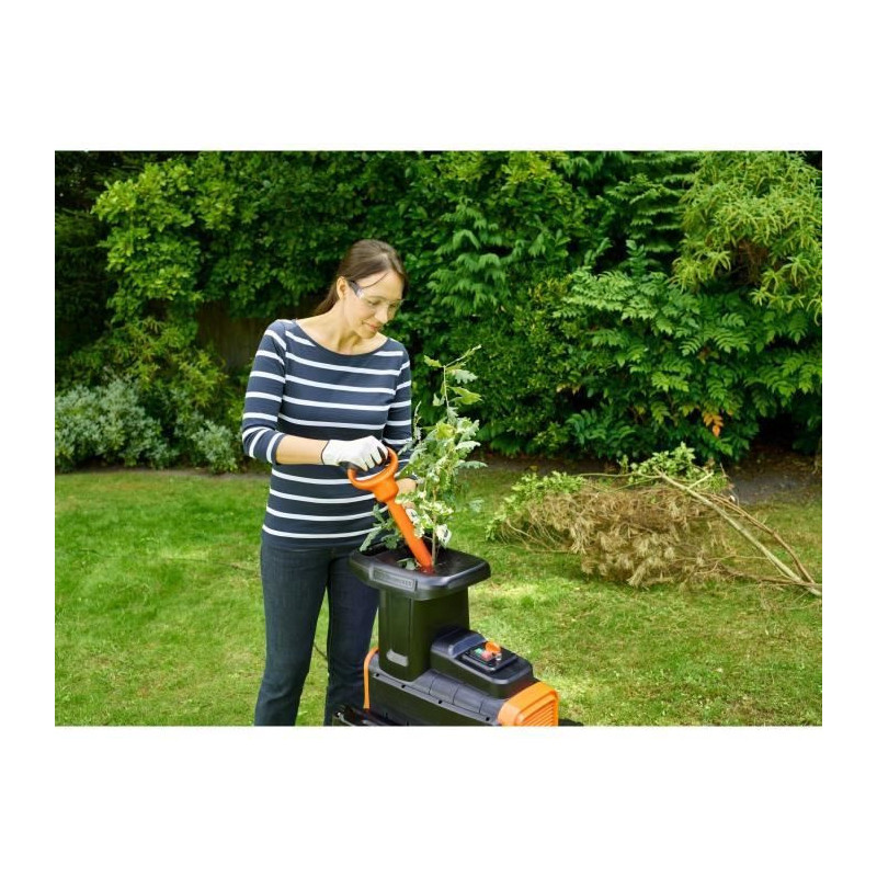 Black+Decker Fire plant crusher 2800W - BEGAS5800 -QS - 45 mm grinding