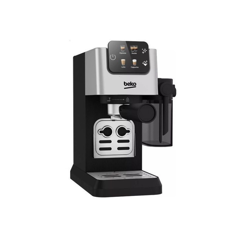 Manual espresso machine - BEKO - CEP5304X - 1628 W - 1.1 L - Silver