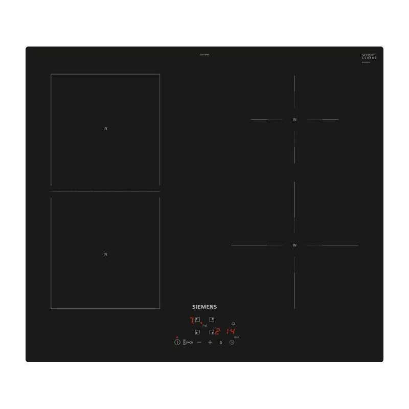 Siemens induction table - 4 lights - 60 cm - EE611BPB5E iq500