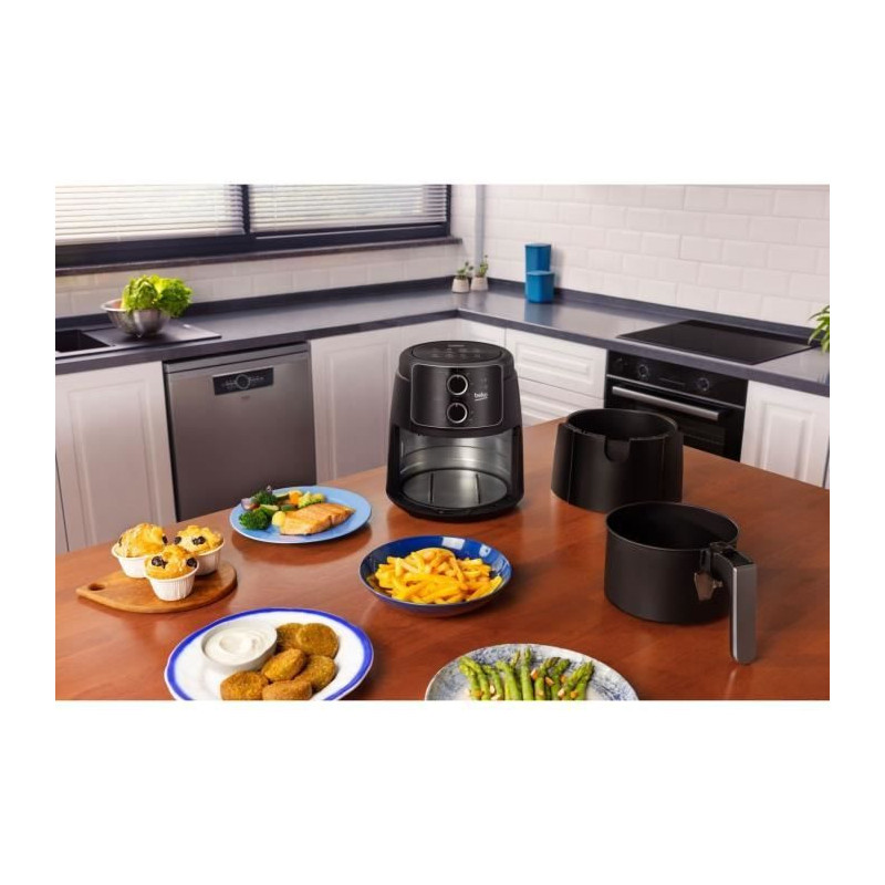 Multifunction oil-free fryer - BEKO - FRL2242B - 1500 W - 3.9 L for 0.