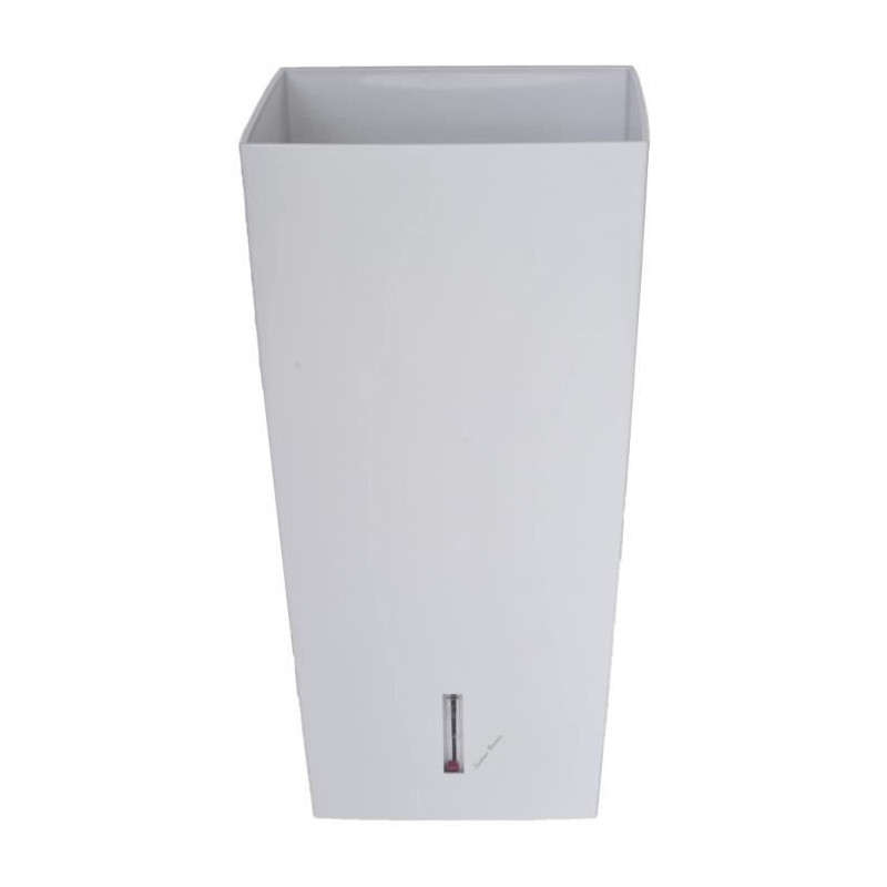 RIVIERA Eva New square plastic flowerpot - 28 x 28 x H 52 cm - 31 L -