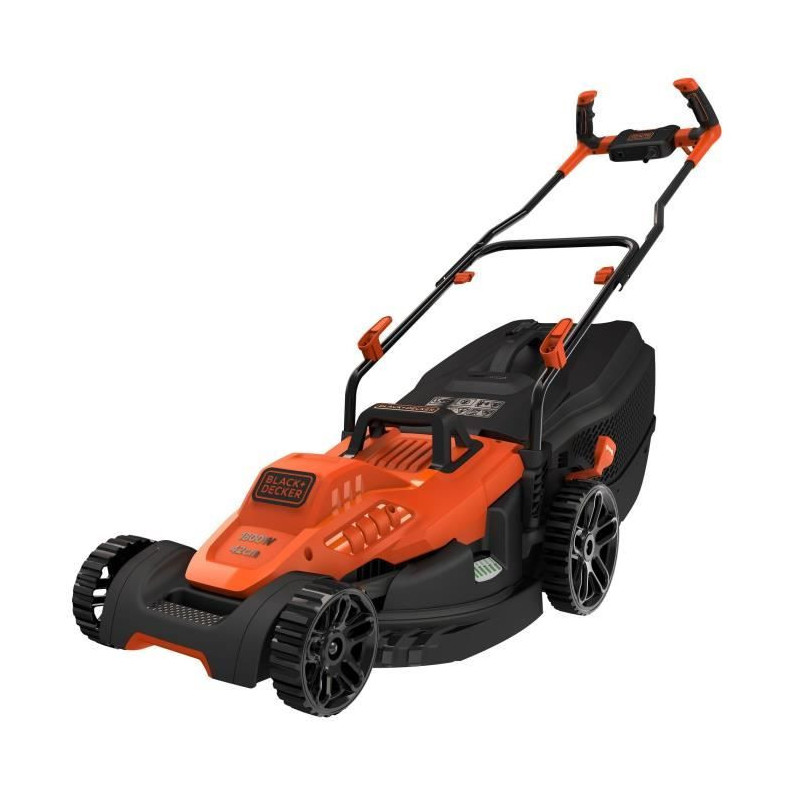 BLACK & DECKER Lawnmower 42cm 1800W - Handle Bike BEMW481BH