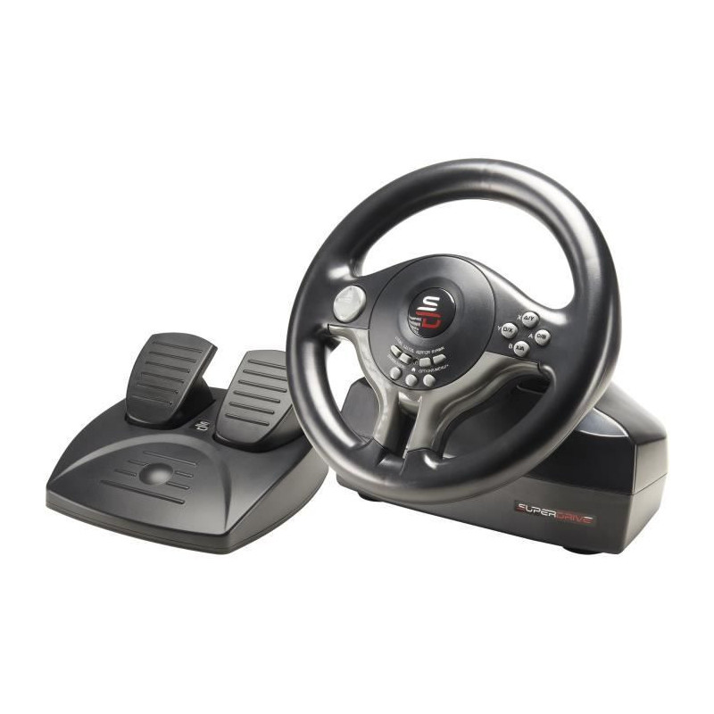 Steering Wheel Driving Wheel - SUBSONIC - Compatible Switch, PS4, Xbox