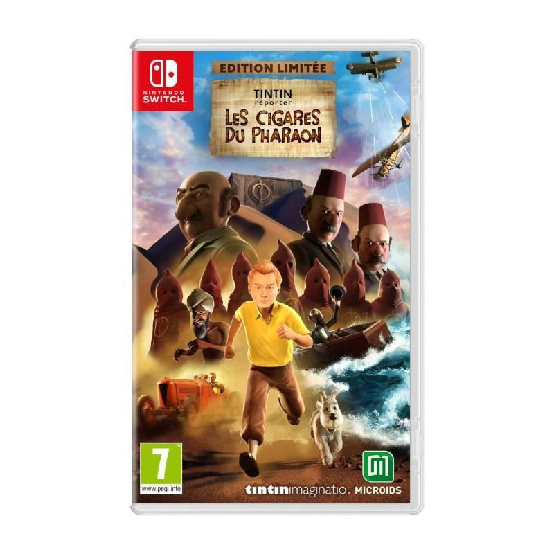 Tintin Reporter: Cigars of the Pharaoh - Nintendo Switch Game - Limite