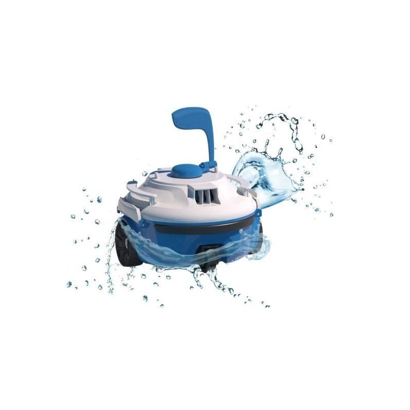 Guppy battery-powered pool robot - Bestway 26x26x18cm White