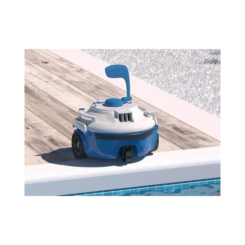 Guppy battery-powered pool robot - Bestway 26x26x18cm White