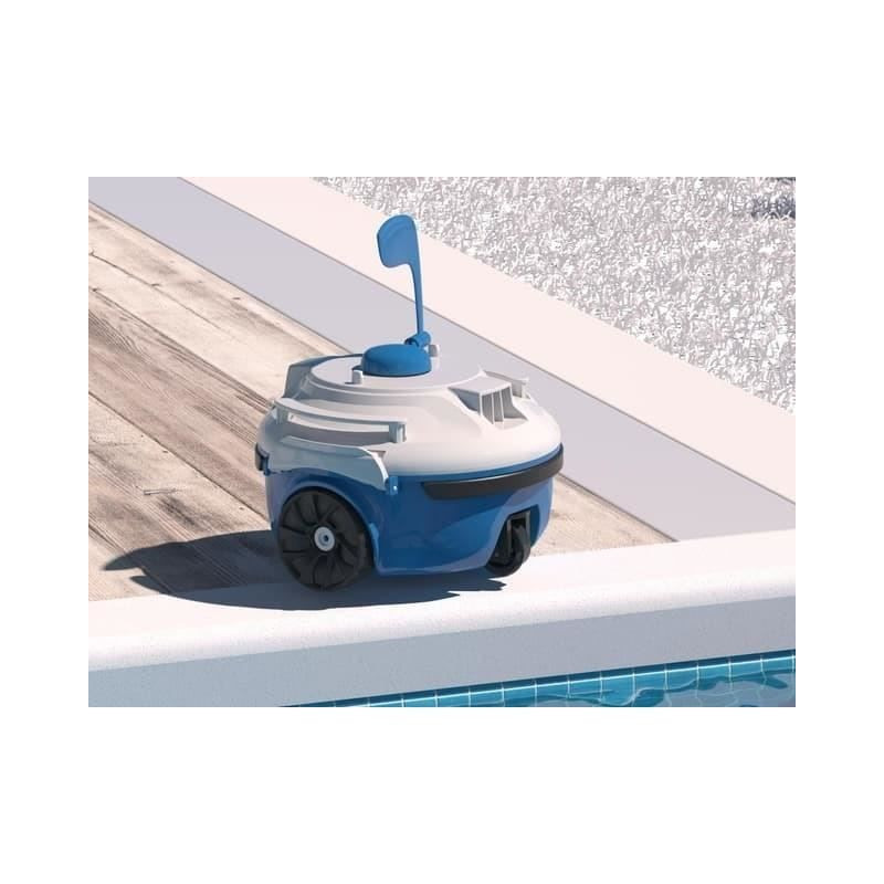 Guppy battery-powered pool robot - Bestway 26x26x18cm White