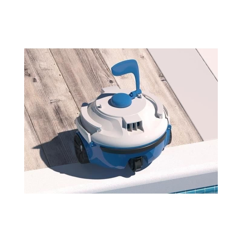 Guppy battery-powered pool robot - Bestway 26x26x18cm White