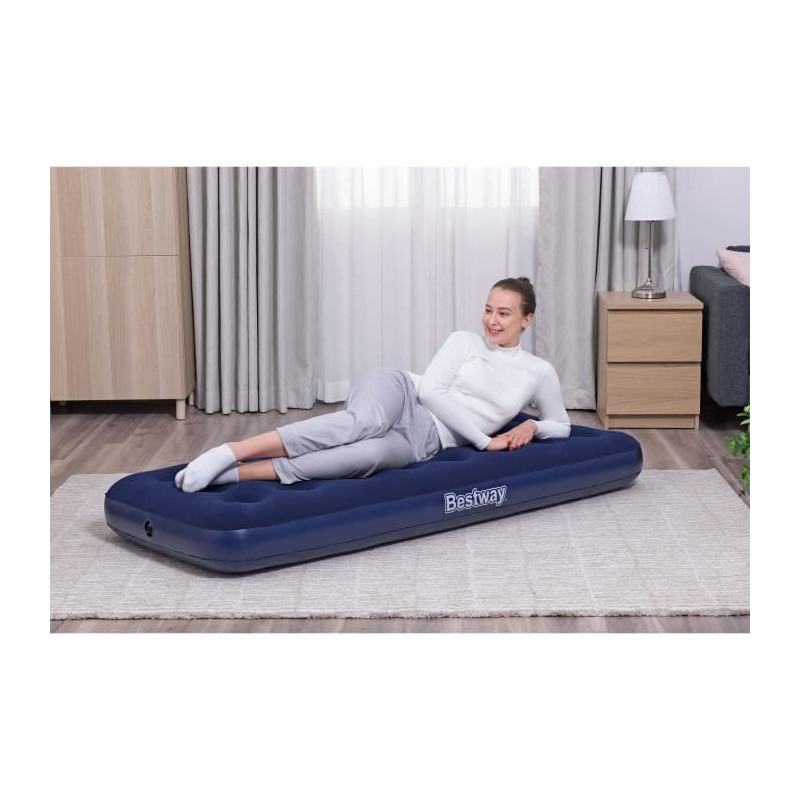 Inflatable camping mattress - BESTWAY - 1 place - 185x76x22 cm