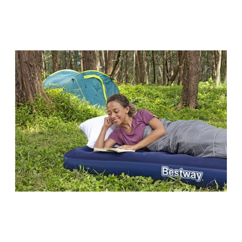 Inflatable camping mattress - BESTWAY - 1 place - 185x76x22 cm