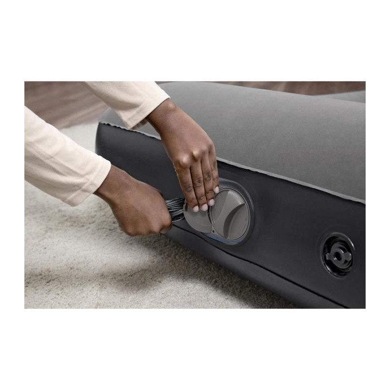 Inflatable mattress - BESTWAY - 671BQ - Tritech Twin - 1 person, integ