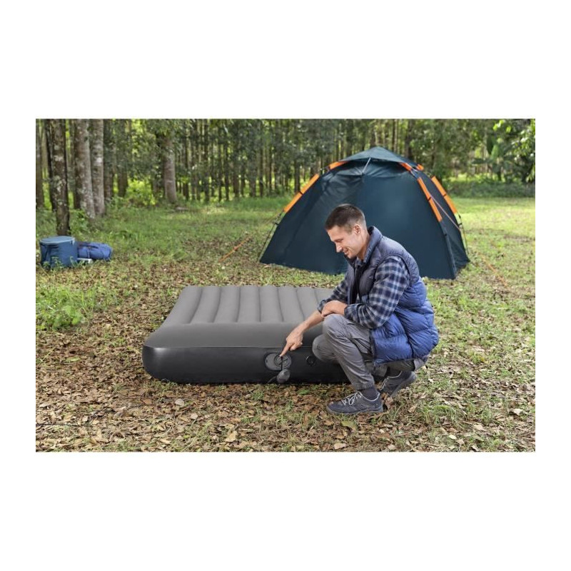 Air mattress - BESTWAY - 671BS - Tritech Queen - 2 places, integrated