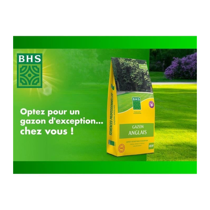 English Turf - BHS - 10kg for High-End Gardens