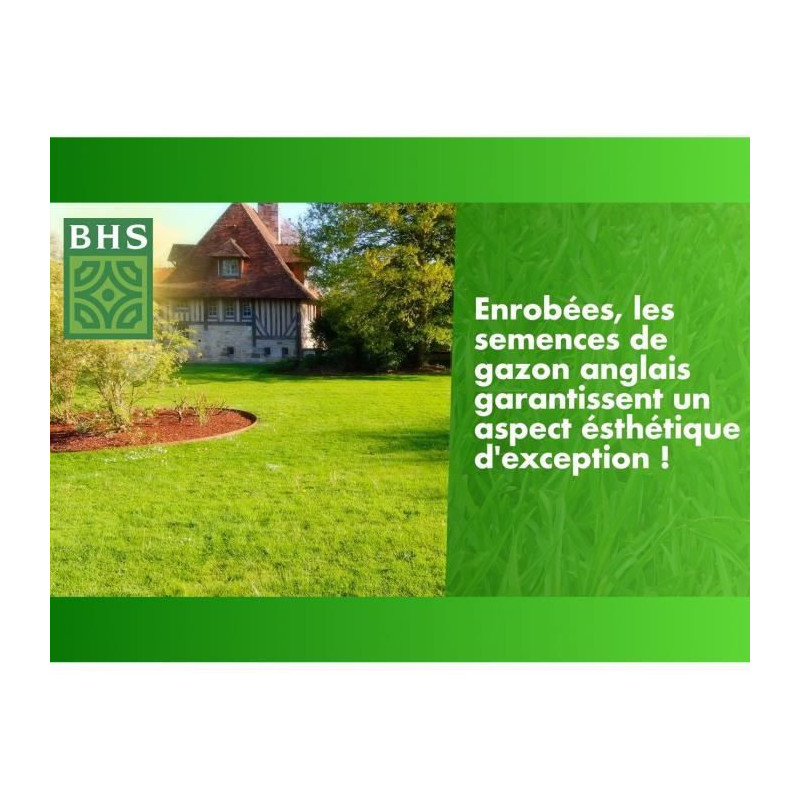 English Turf - BHS - 10kg for High-End Gardens