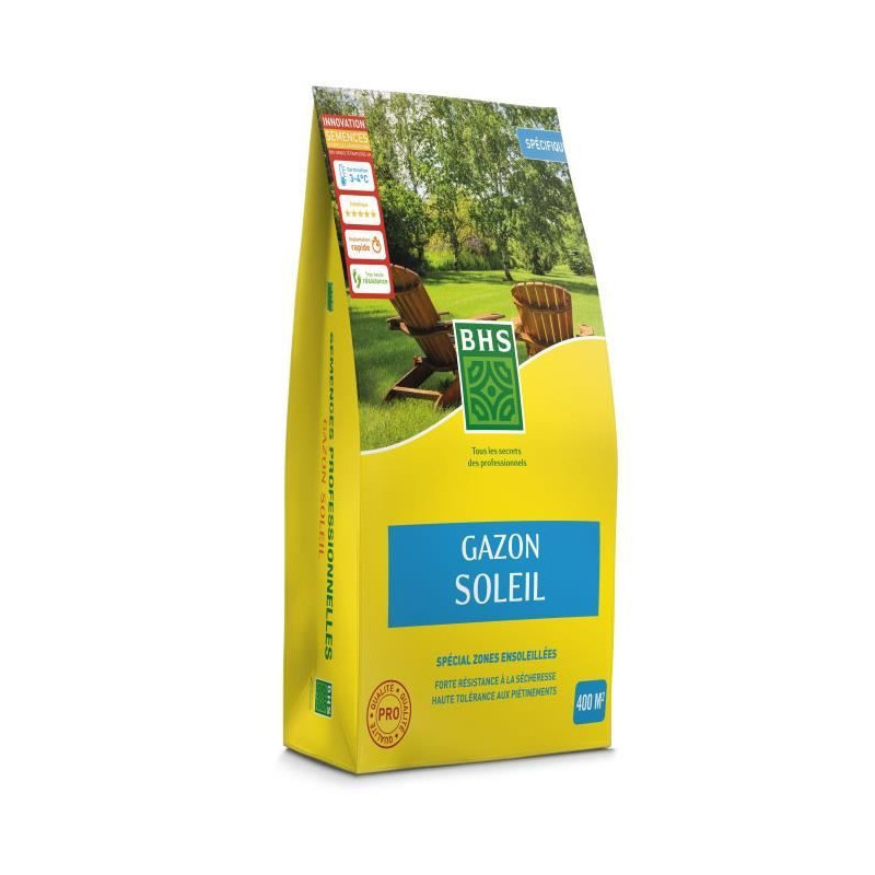Lawn - BHS - Sun Lawn 10kg | Resistant to the Mediterranean climate an