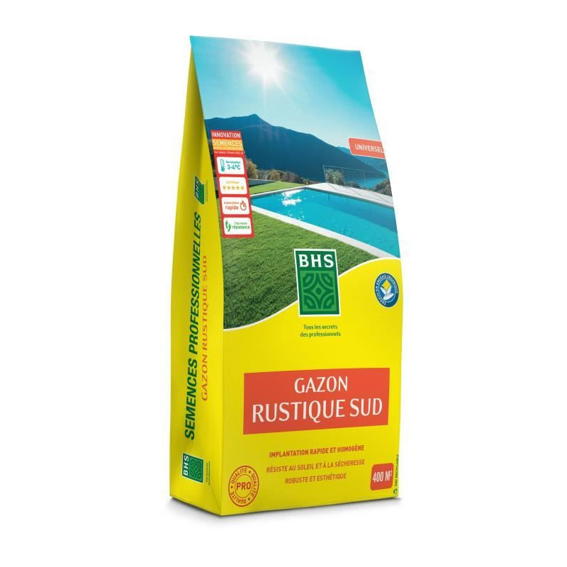 Lawn - BHS - Rustic South Lawn - 10kg - Resistant to dry conditions th