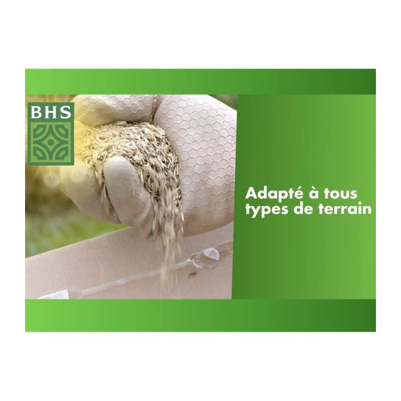 Dry Ground Regrowth Turf - BHS - 3kg | 150 m² | Strong and durable, w