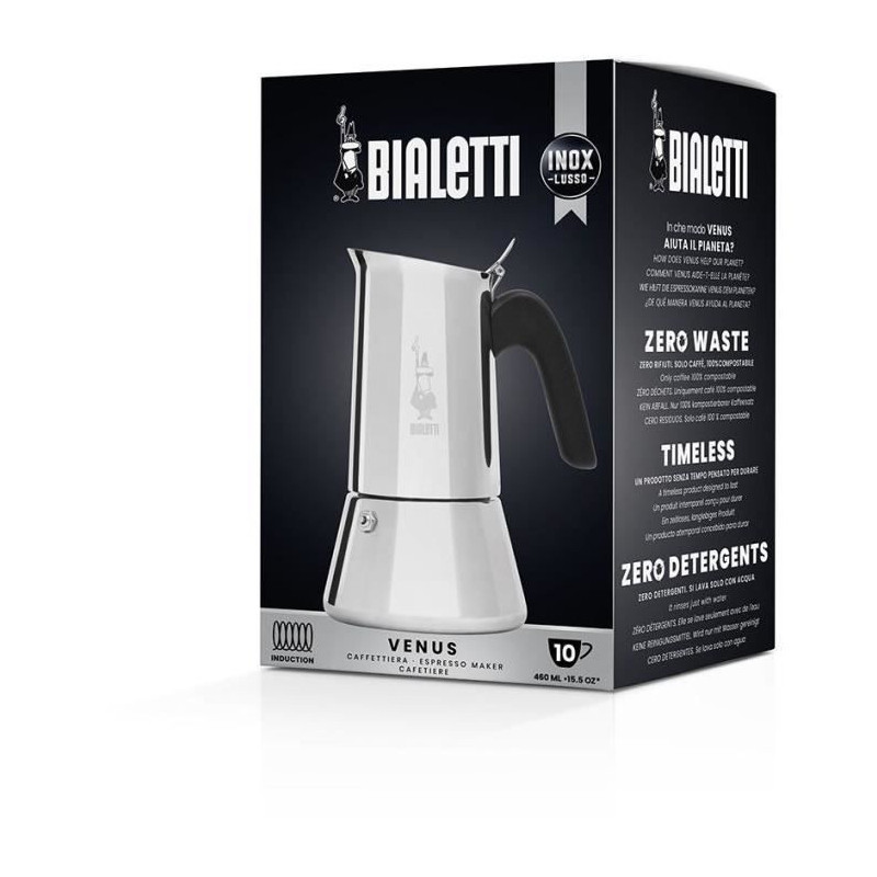 Italian Coffee Maker - BIALETTI - 0007255/CNNP - Steel
