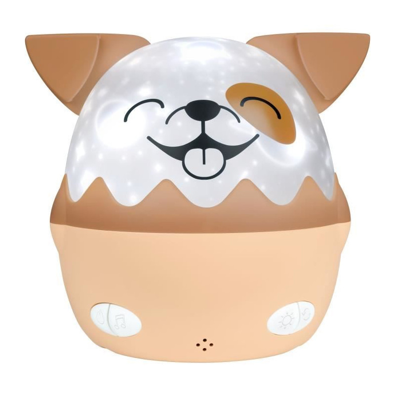 Wireless Musical Night Light - BIGBEN - Dog - 360° Projection, 13 Mov