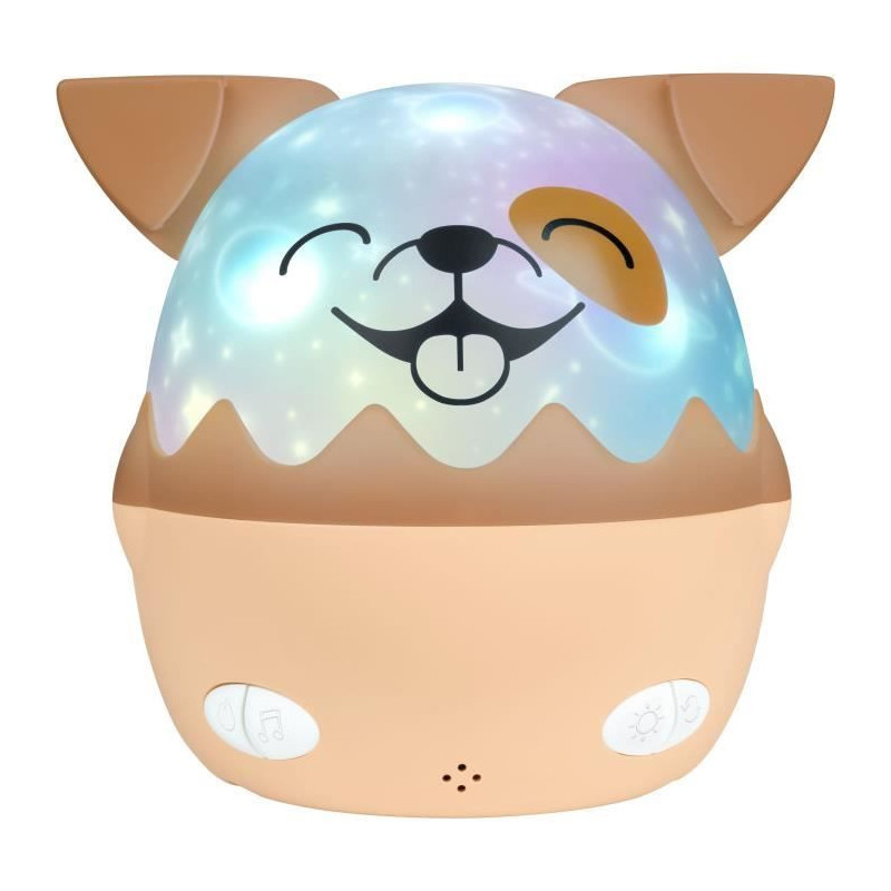 Wireless Musical Night Light - BIGBEN - Dog - 360° Projection, 13 Mov