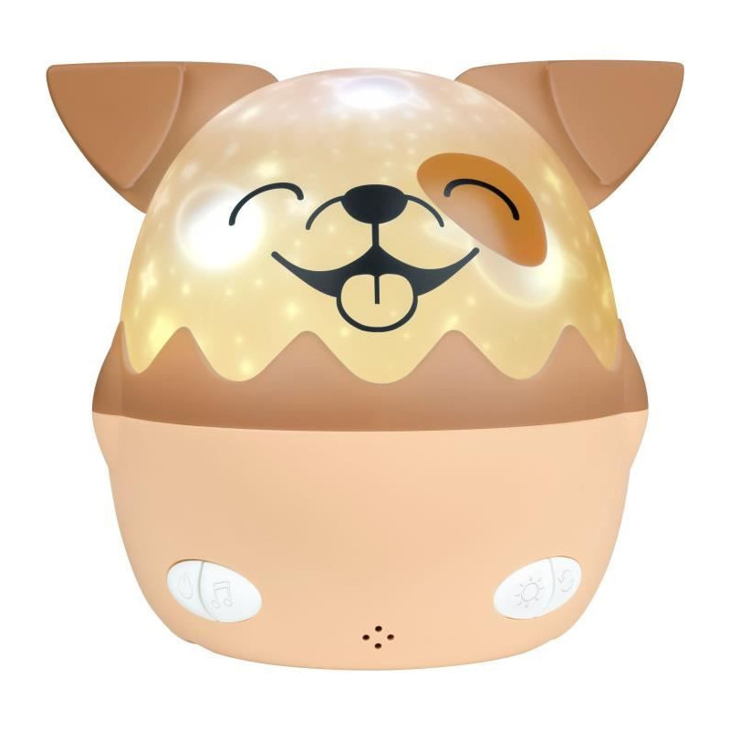 Wireless Musical Night Light - BIGBEN - Dog - 360° Projection, 13 Mov