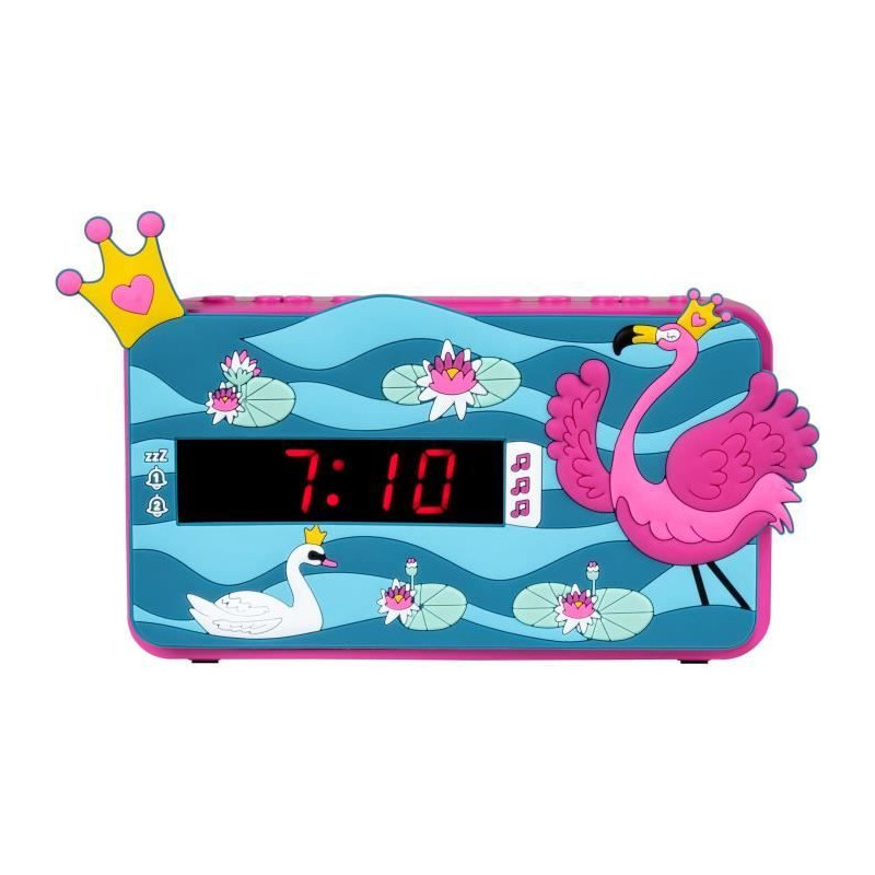 BIGBEN R15PRINCESS3D Bluetooth Speaker Alarm Clock Face 3D Effect Deco