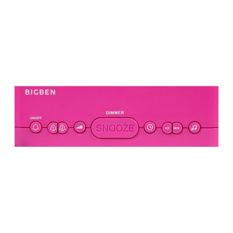 BIGBEN R15PRINCESS3D Bluetooth Speaker Alarm Clock Face 3D Effect Deco