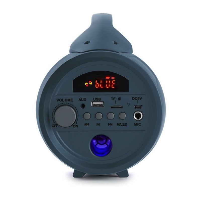 BIGBEN PARTYBTLITEDB - Wireless light speaker - Bluetooth - Microphone