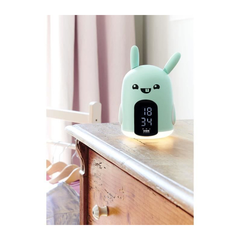 Baxter, Alarm Clock & Nightlight – RKIDSRABBIT BIGBEN – Rabbit