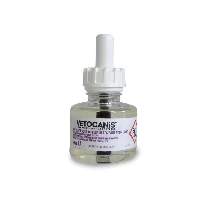 VETOCANIS Anti-stress diffuser refill for cats - Effective for 45 days