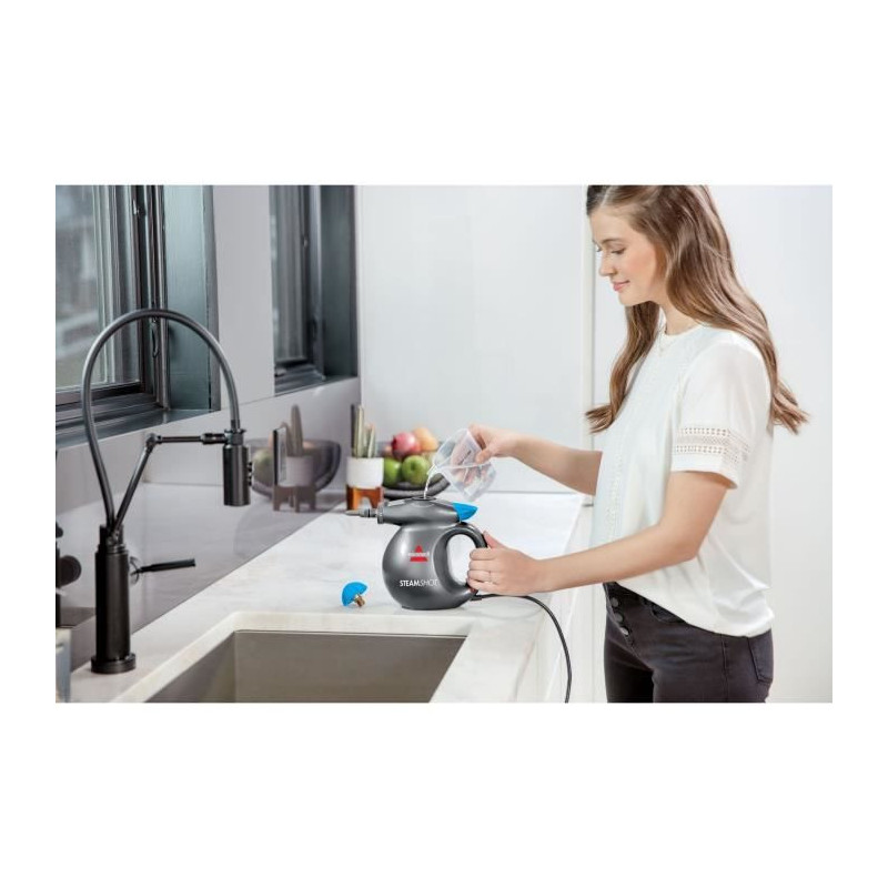 BISSELL B2635J SteamShot 2635J - 4.5 bar duck steam cleaner and 7 acce