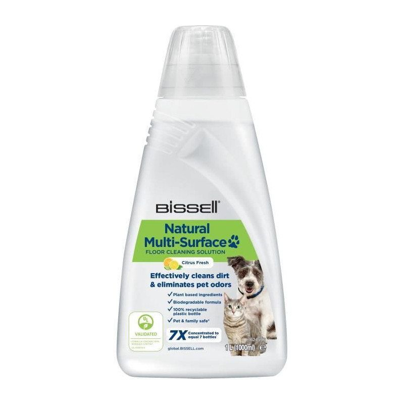 BISSELL B3122 Crosswave Floor Cleaner with Natural Formula - 1L, Speci