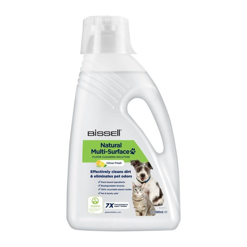BISSELL B31221 Crosswave Floor Cleaner with Natural Formula - 2L, Spec