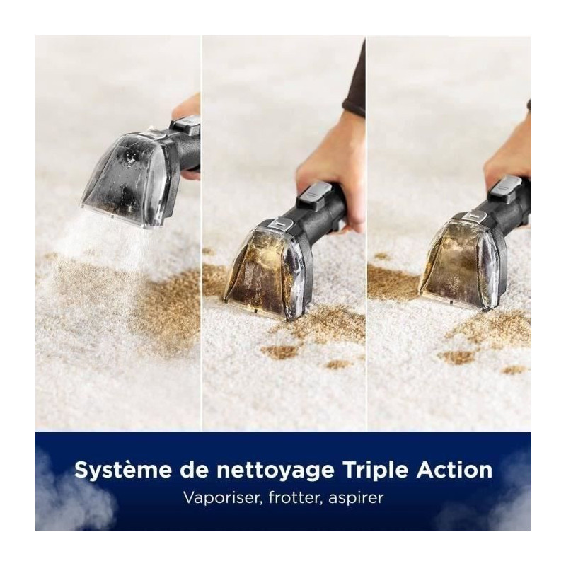 NEW BISSELL SpotClean HydroSteam Select - Steam Cleaner - Carpets, Car