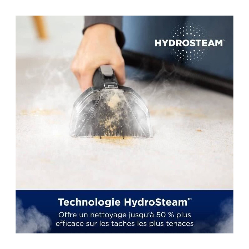 NEW BISSELL SpotClean HydroSteam Select - Steam Cleaner - Carpets, Car