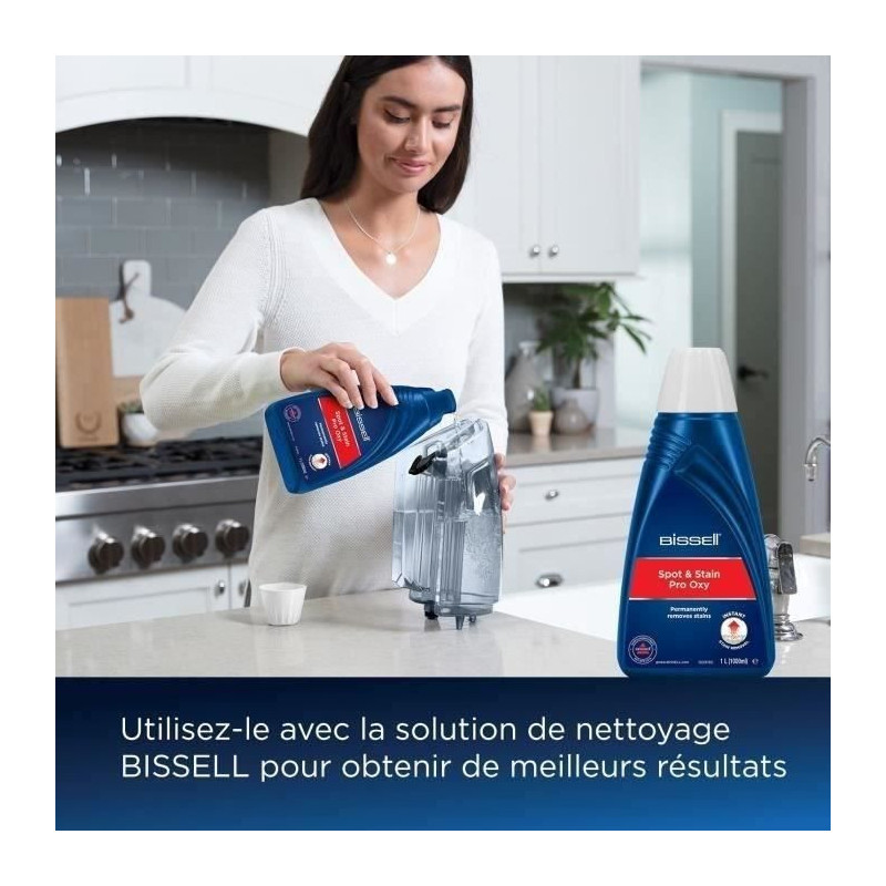 Bissell spot clean plus 3724n - Detach, clean and aspire - light and c