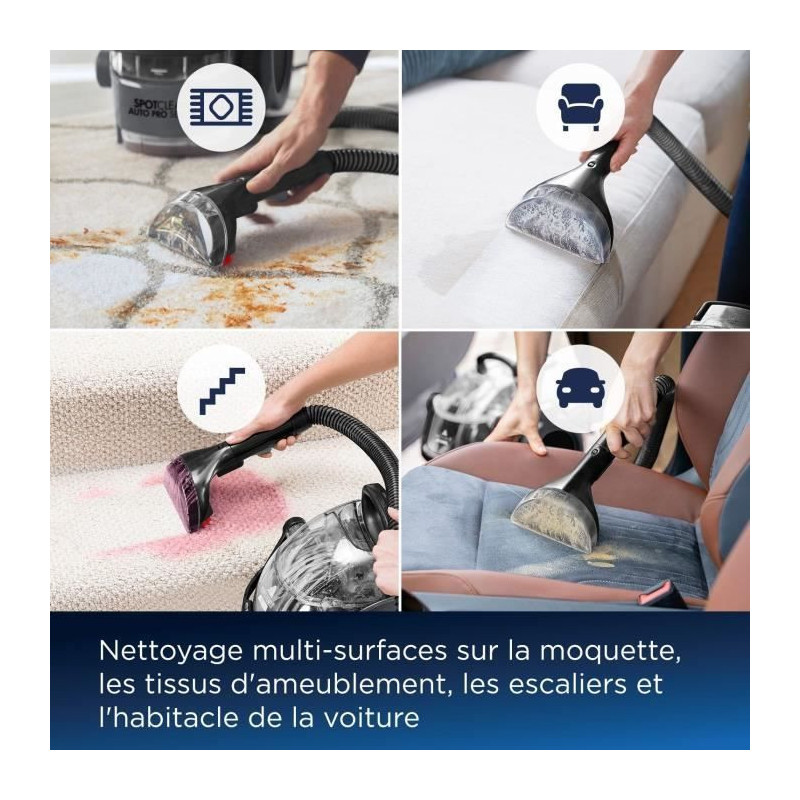 Bissell Spotclean Auto Pro Select 3730N - Detaches, clean and aspire -