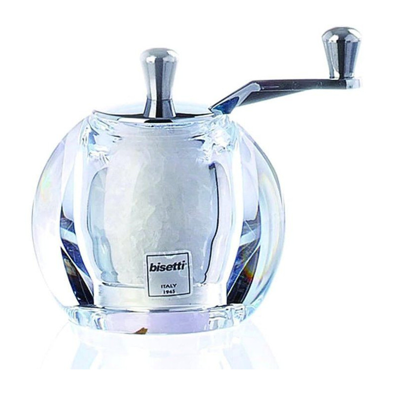 BISETTI 6918S Elba Acrylic Salt Mill 9cm