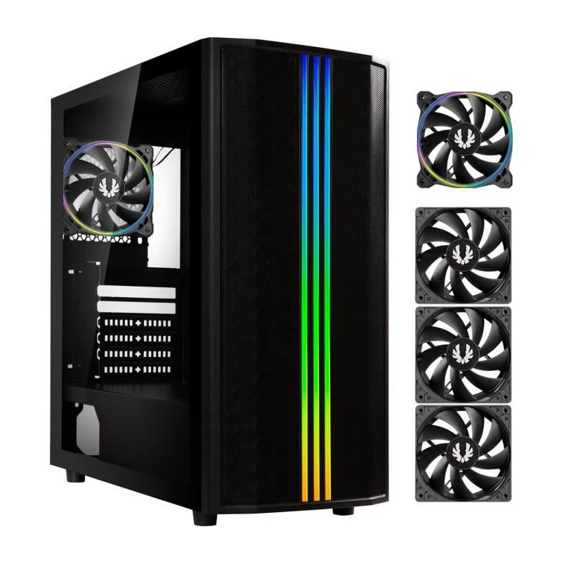 PC case without power supply - BITFENIX Saber Mesh (Black) - Mid-tower