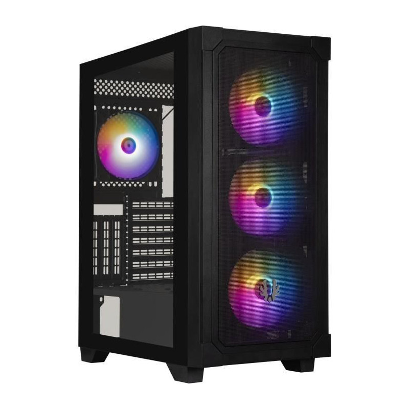 PC case - BITFENIX - Graph ARGB - Mid tower - ATX - Black - 4 A-RGB fa