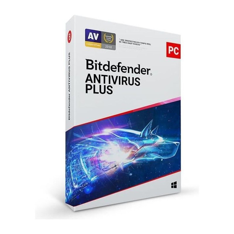 Bitdefender Antivirus Plus - 1 PC - 1 an