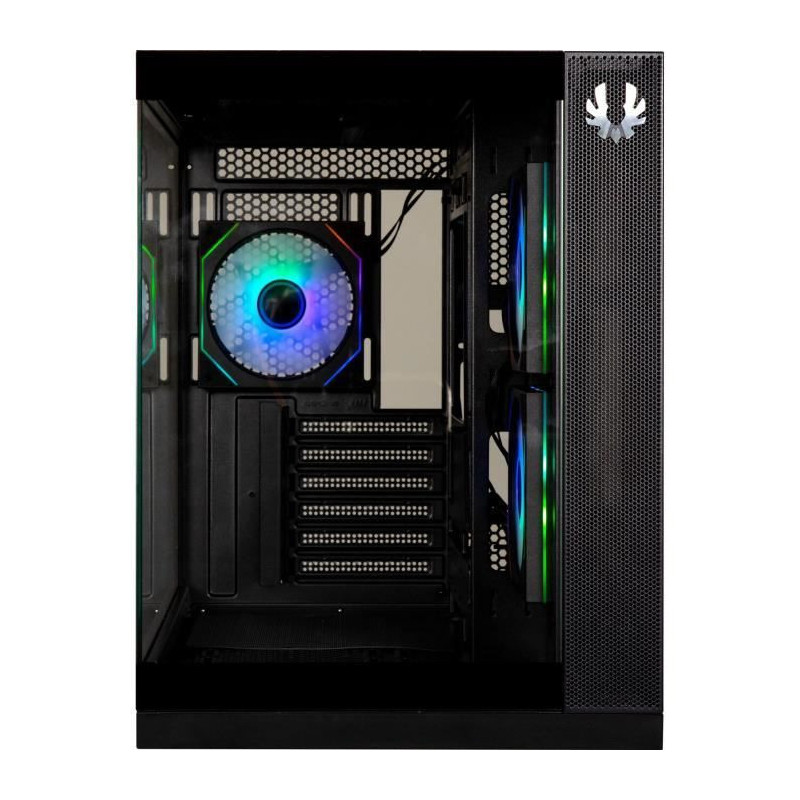 PC Case - BITFENIX - Triton - Cube - ATX - Black - Tempered Glass - US