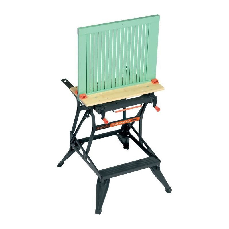 Black+Decker Establi Estau Poldable Format 226mm WM550-XJ 2 bamboo jaw
