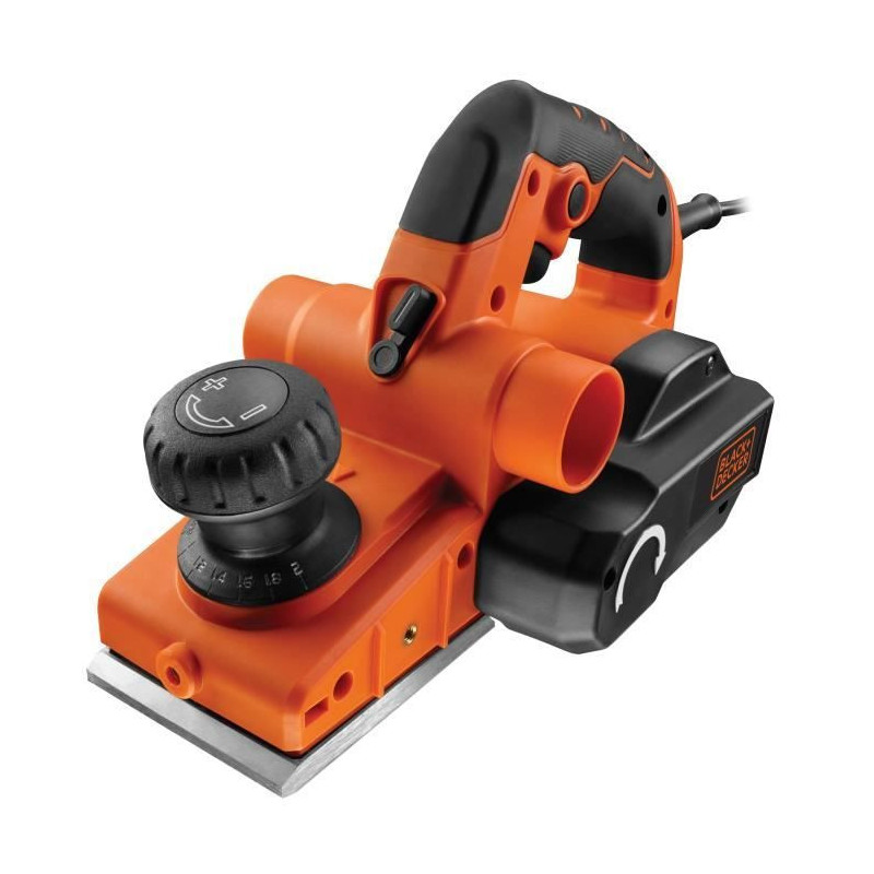 BLACK+DECKER 750W corded planer - 12-position speed (Delivered in box