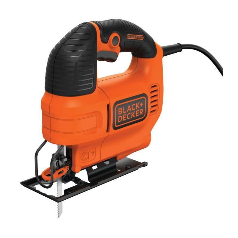Black+Decker Sweeping Sweeping Shape Fire 520W KS701E-QS Variable spee