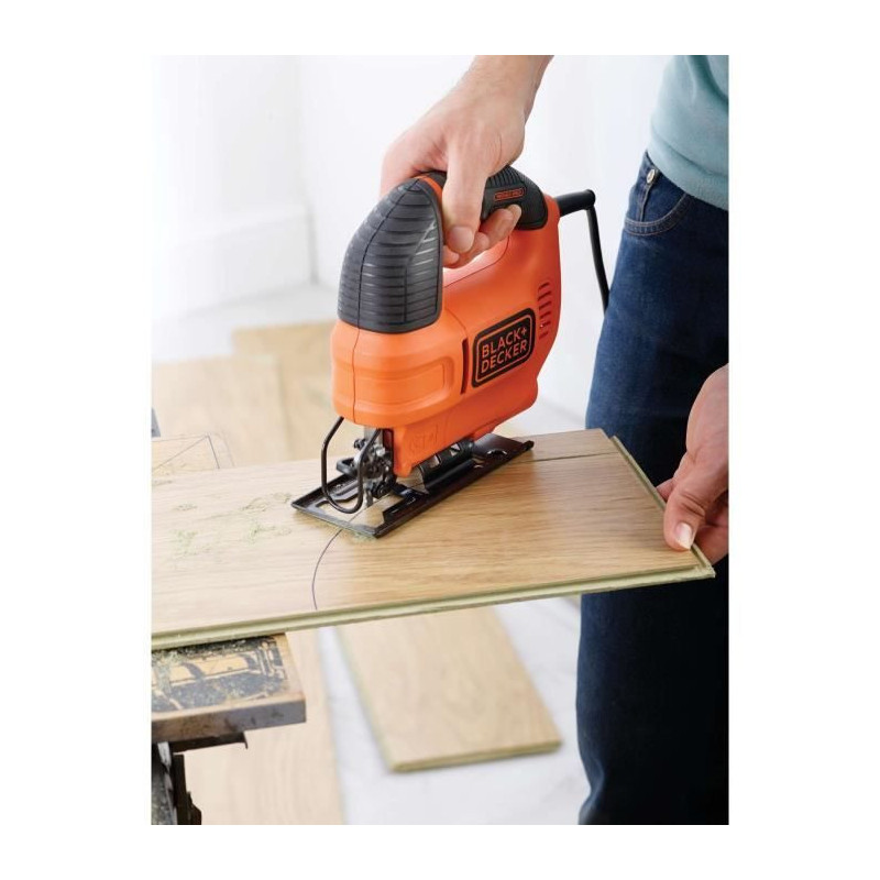 Black+Decker Sweeping Sweeping Shape Fire 520W KS701E-QS Variable spee