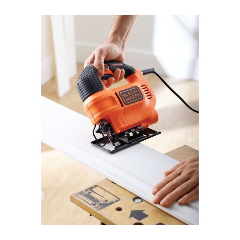 Black+Decker Sweeping Sweeping Shape Fire 520W KS701E-QS Variable spee